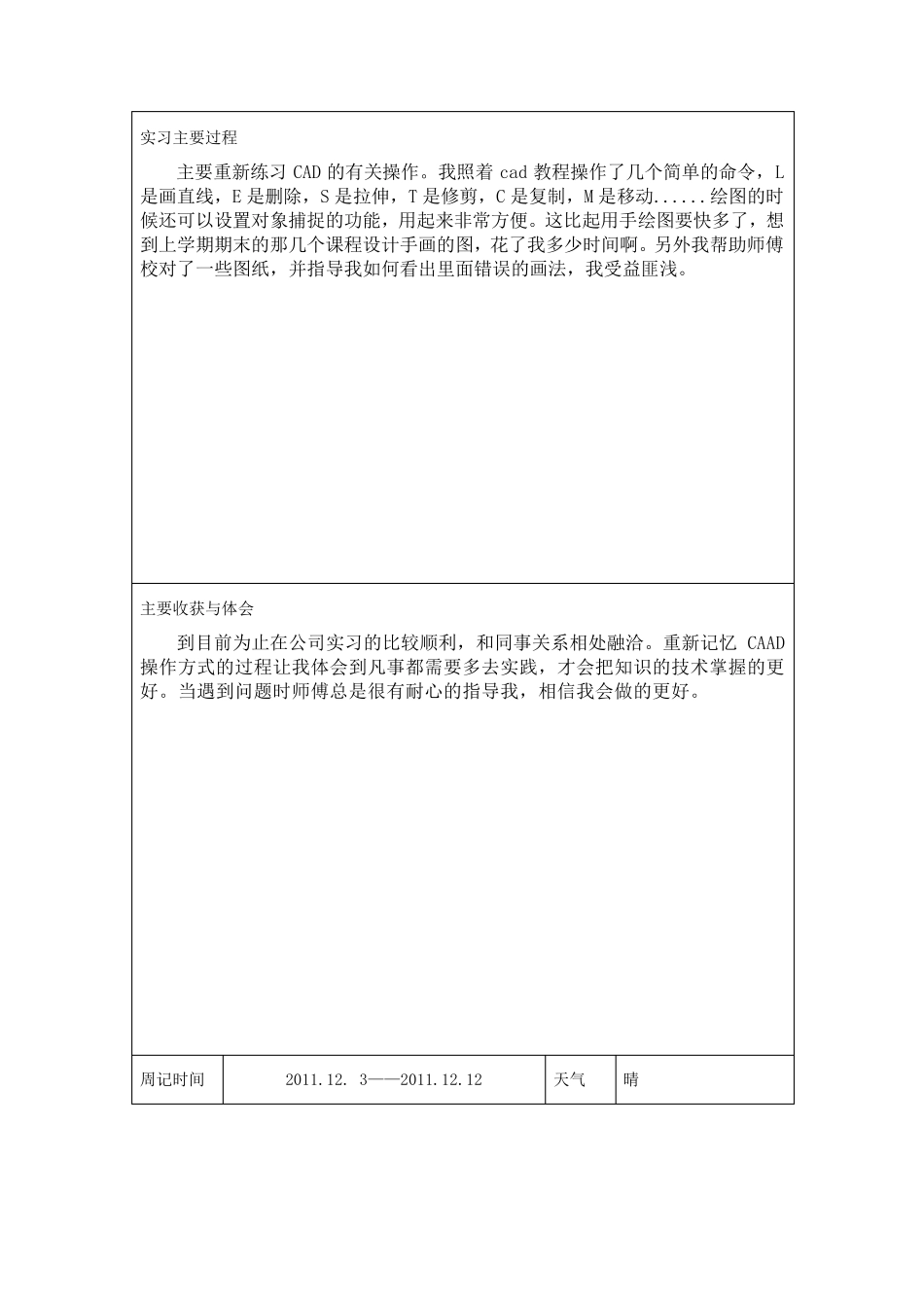24篇绘图员实习周记_第2页
