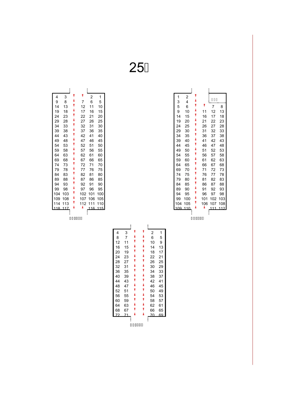 25型列车座位表_第3页