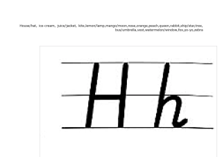 26个字母手写体制作卡片可用
