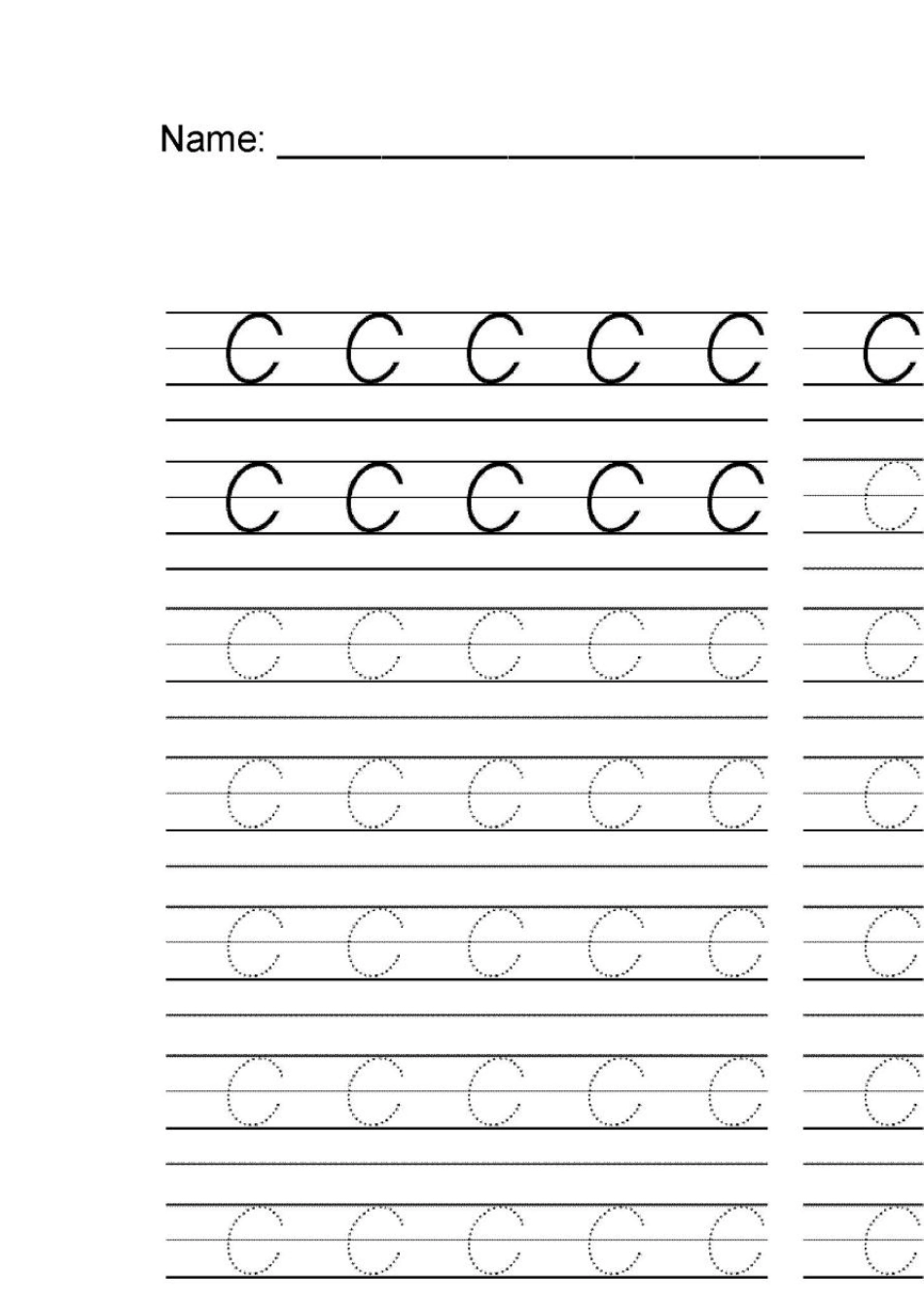 26个英文字母大小写临摹本_第3页