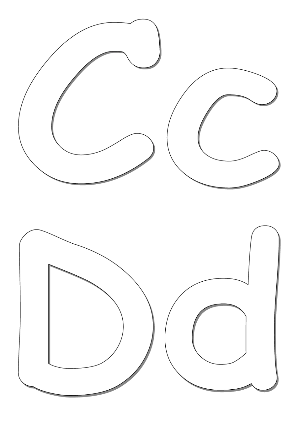 26字母大小写空心_第2页