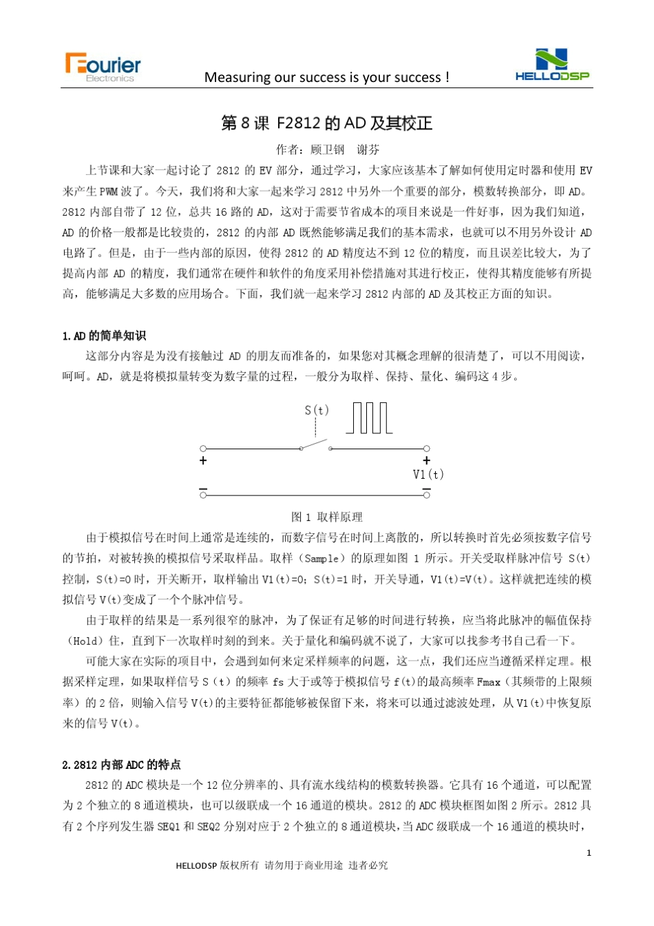 2812AD及其校正_第1页