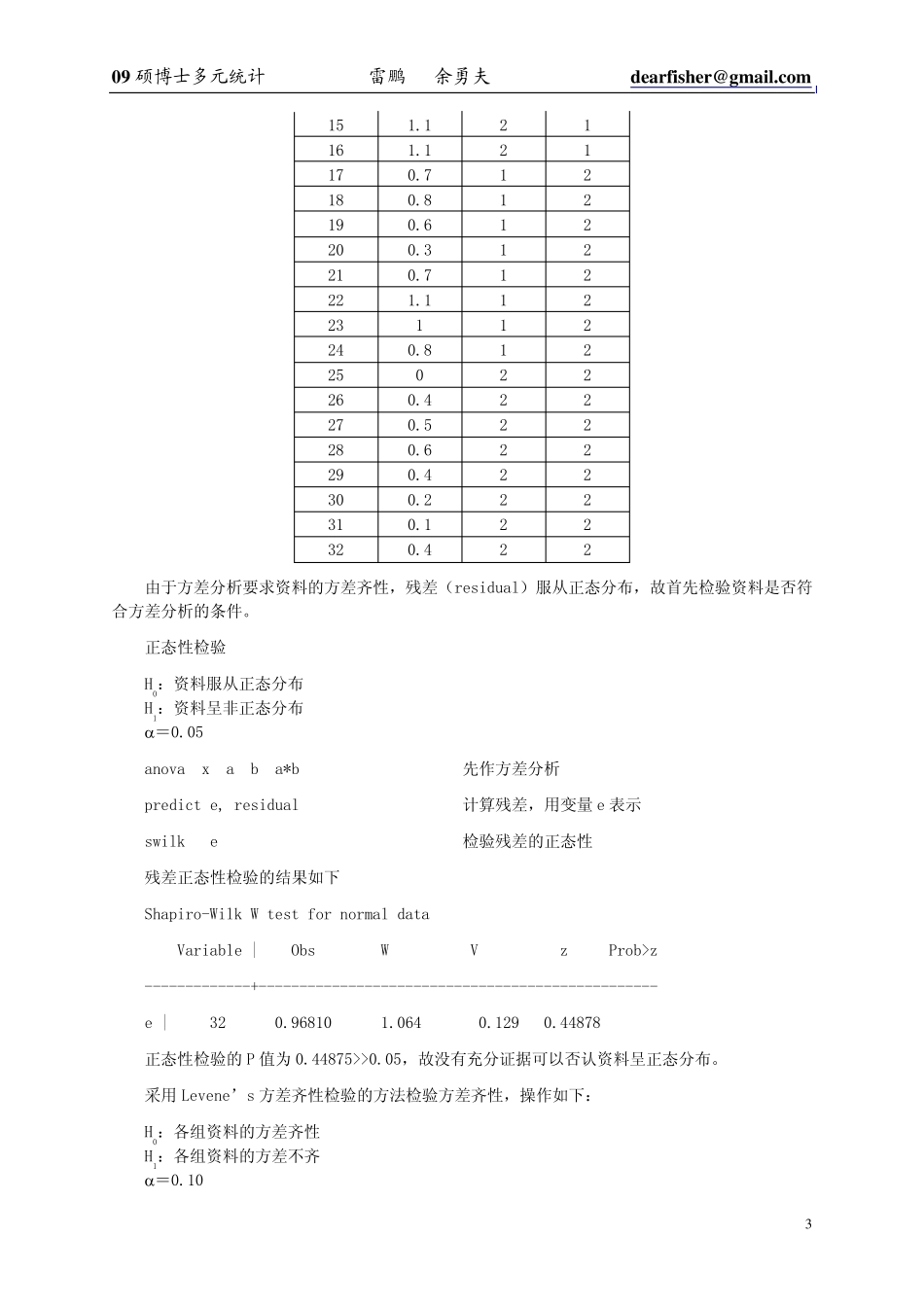 2×2析因设计资料的方差分析_第3页
