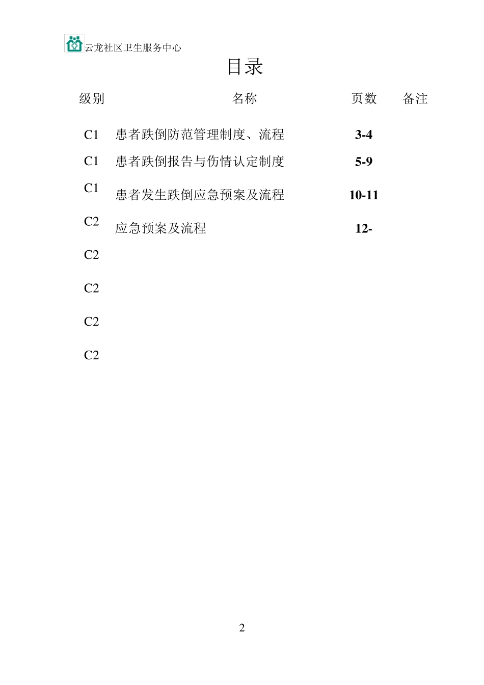 3.3.3C患者安全与风险管理_第2页