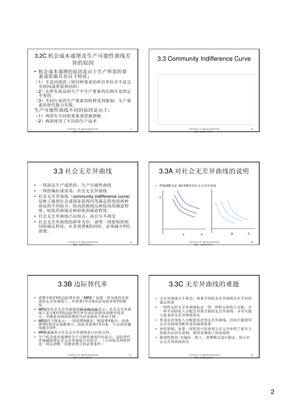 3.国际经济学第三章国际贸易的标准理论_第2页