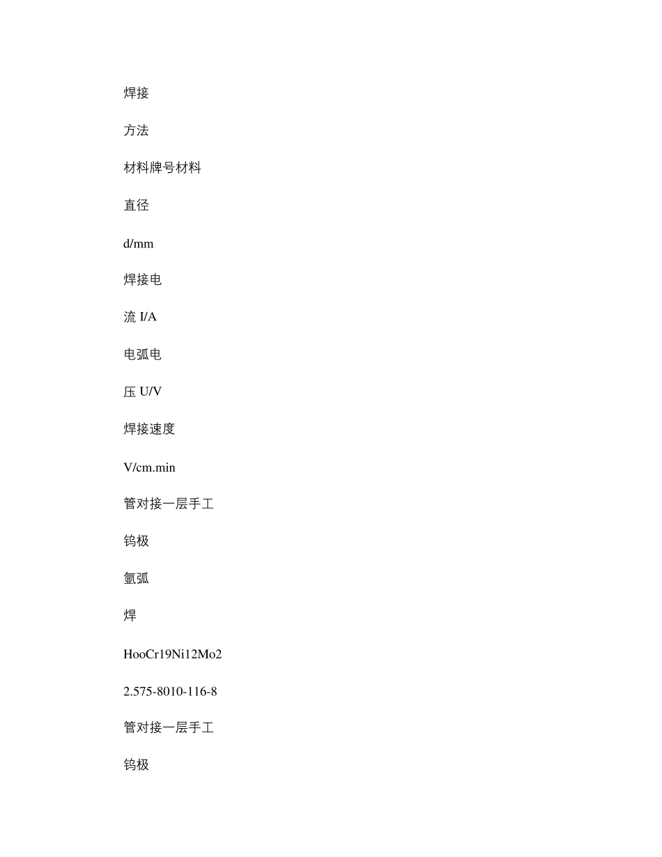 316L不锈钢管道焊接工艺要求._第2页