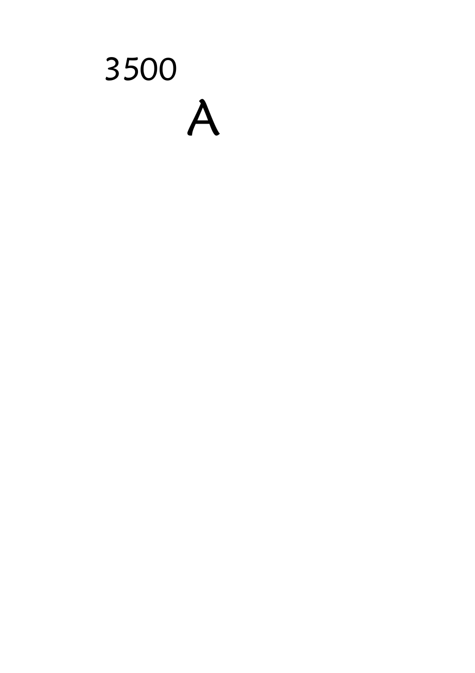 3500字新魏体字帖(6字)_第1页