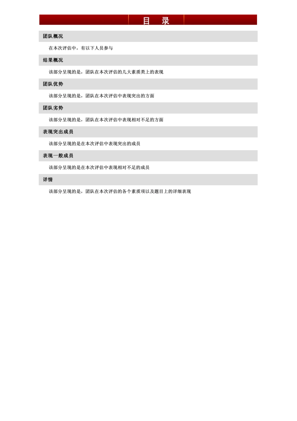360度评估反馈团队报告样本报告_第2页