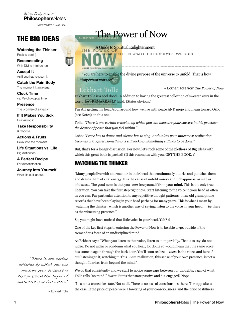 36thepowerofnow_第1页