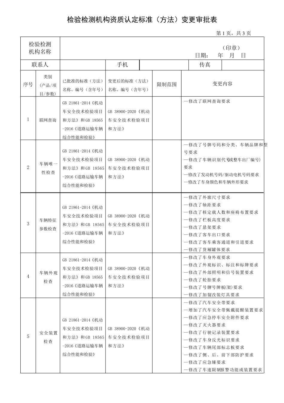 38900标准变更申请表_第1页