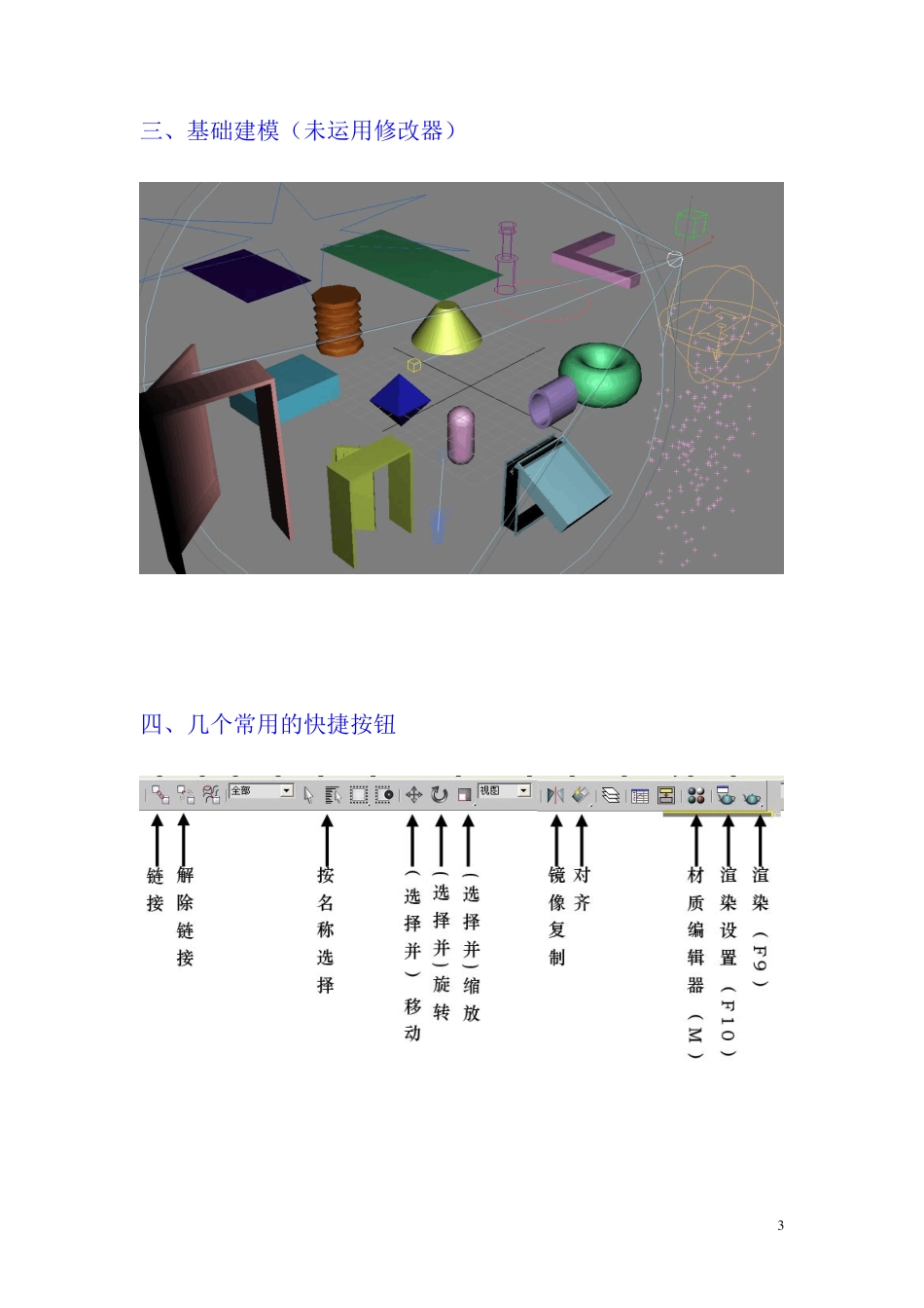 3DMAX入门教程_第3页