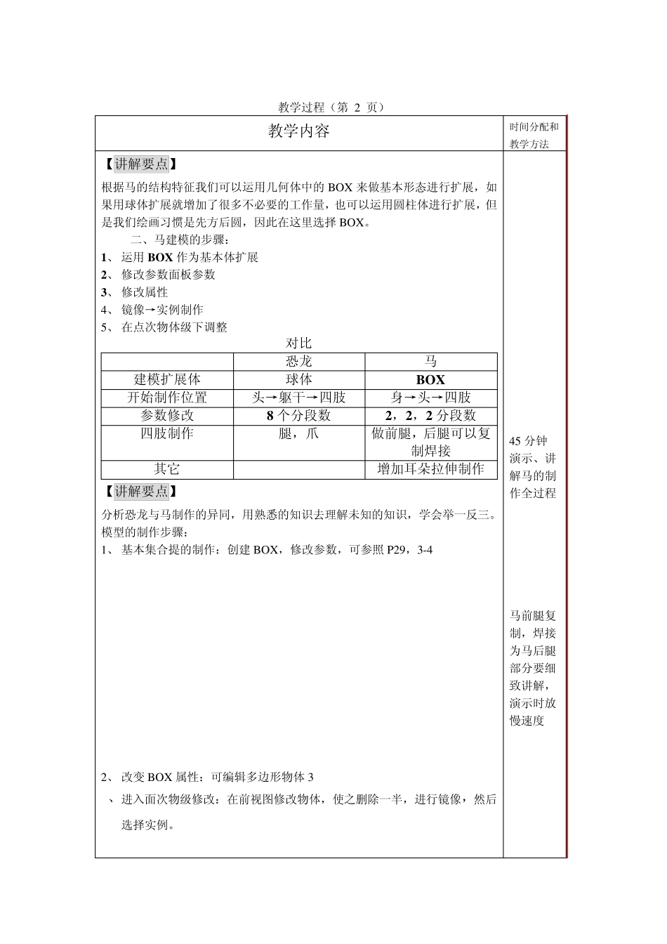 3DSMAX动画片制作角色建模3马_第3页
