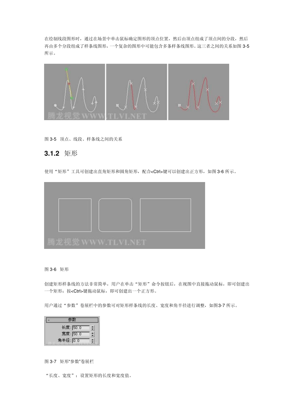 3DSmax详细教程(从入门到精通)3二维形建模_第3页
