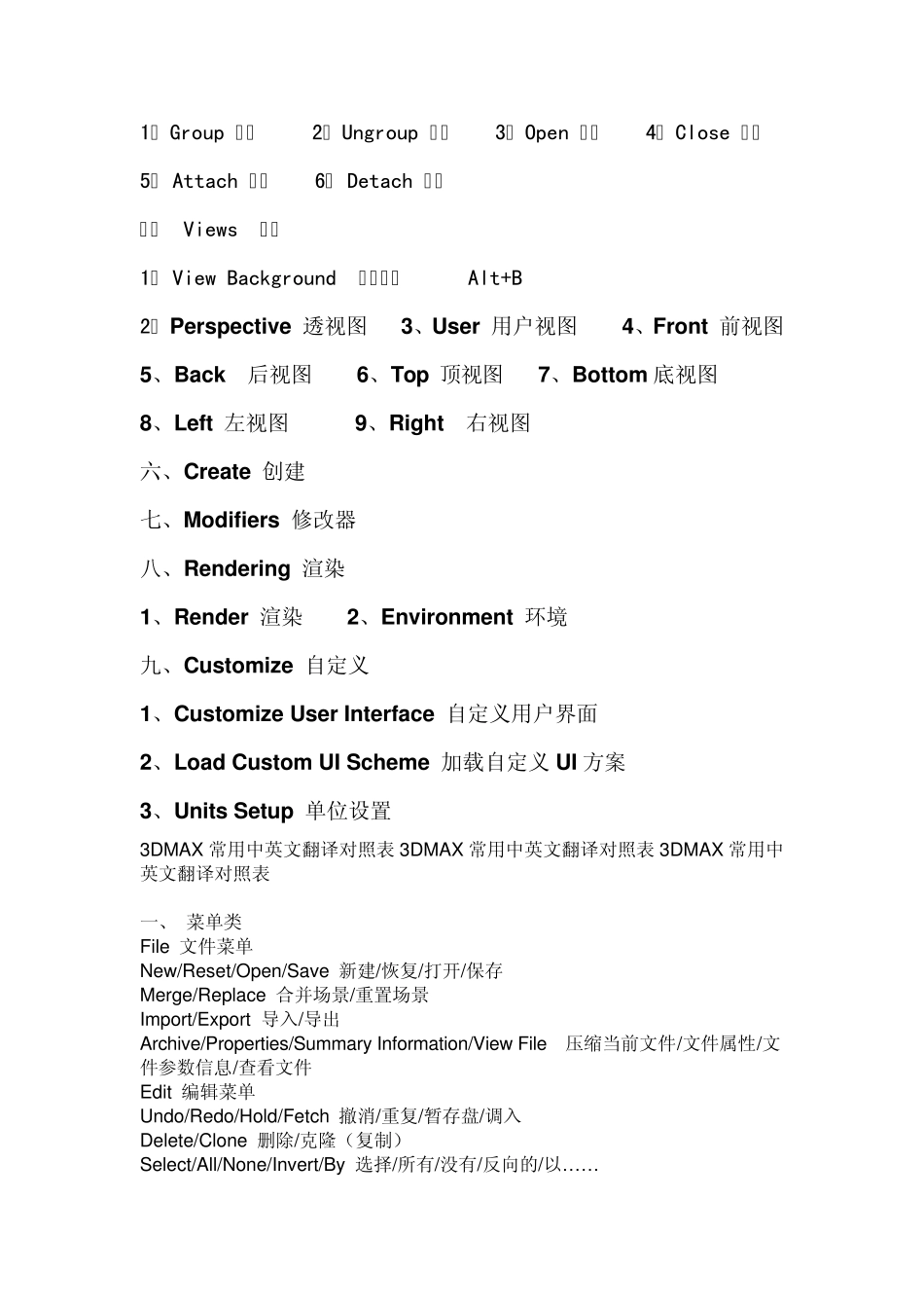 3d中英文对照表_第2页