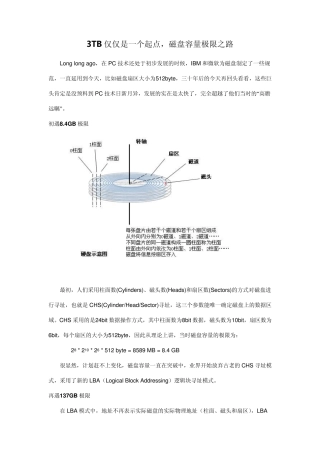 3TB仅仅是一个起点