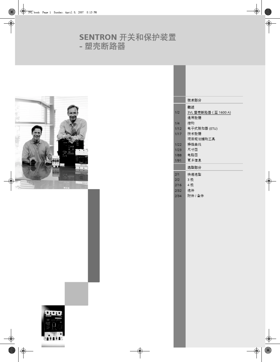 3VL塑壳断路器产品样本_第2页