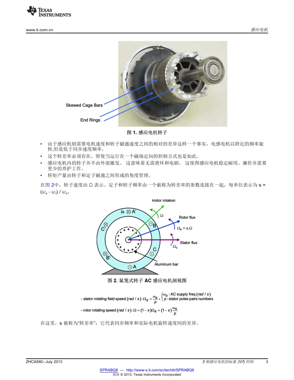 3相感应电机的标量(VF)控制(zhca560)_第3页