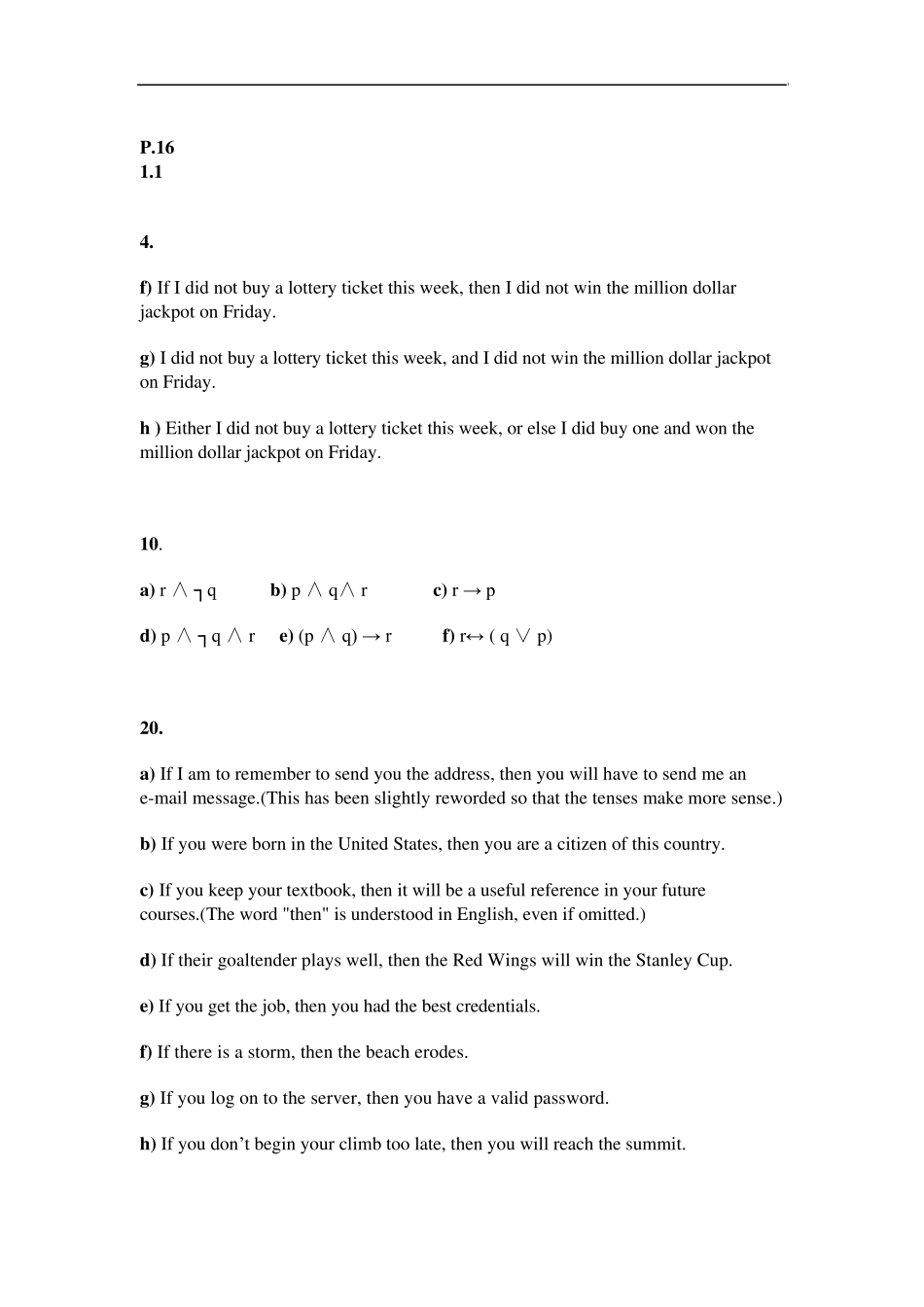 3离散数学及其应用英文版第6版课后答案(美KennenthH.Rosen著)机械工业出版社_第1页