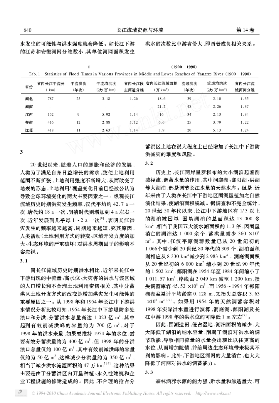 3长江中下游洪水灾害成因及洪水特征模拟分析_第3页