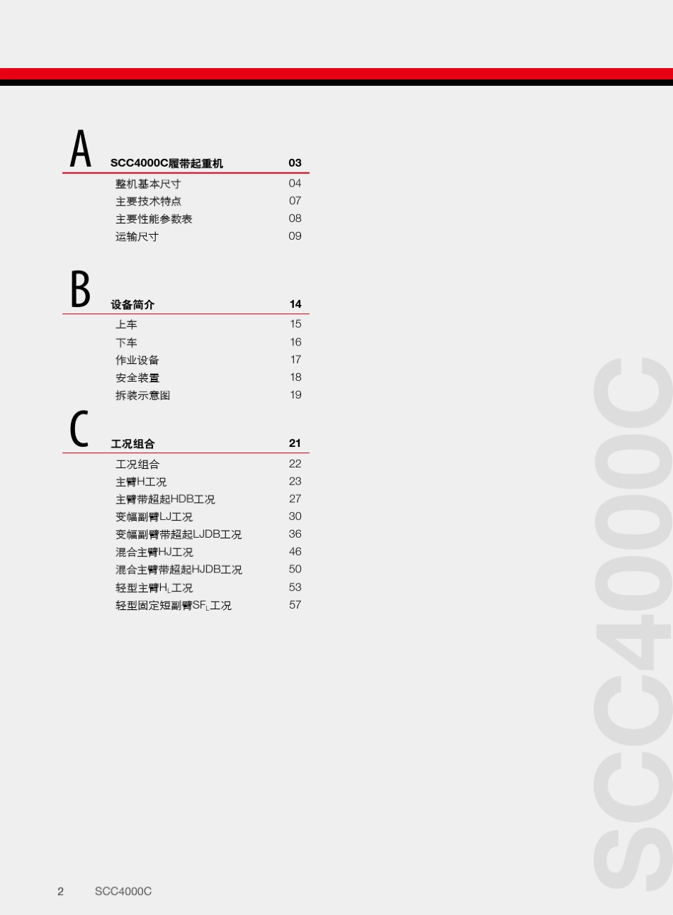 400T三一履带吊性能表_第2页