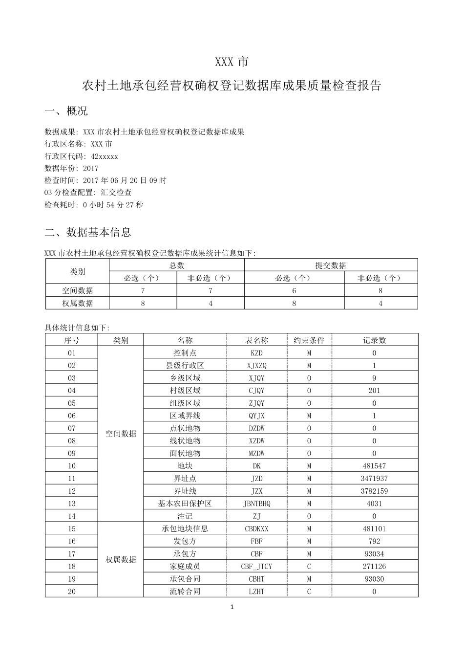42xxxxxxx市数据库质量检查报告_第2页