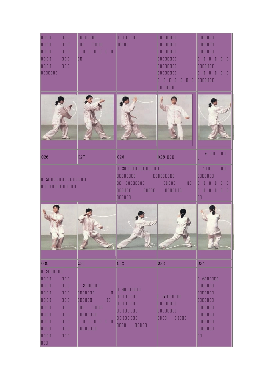 42式太极拳拳谱动作图解_第3页