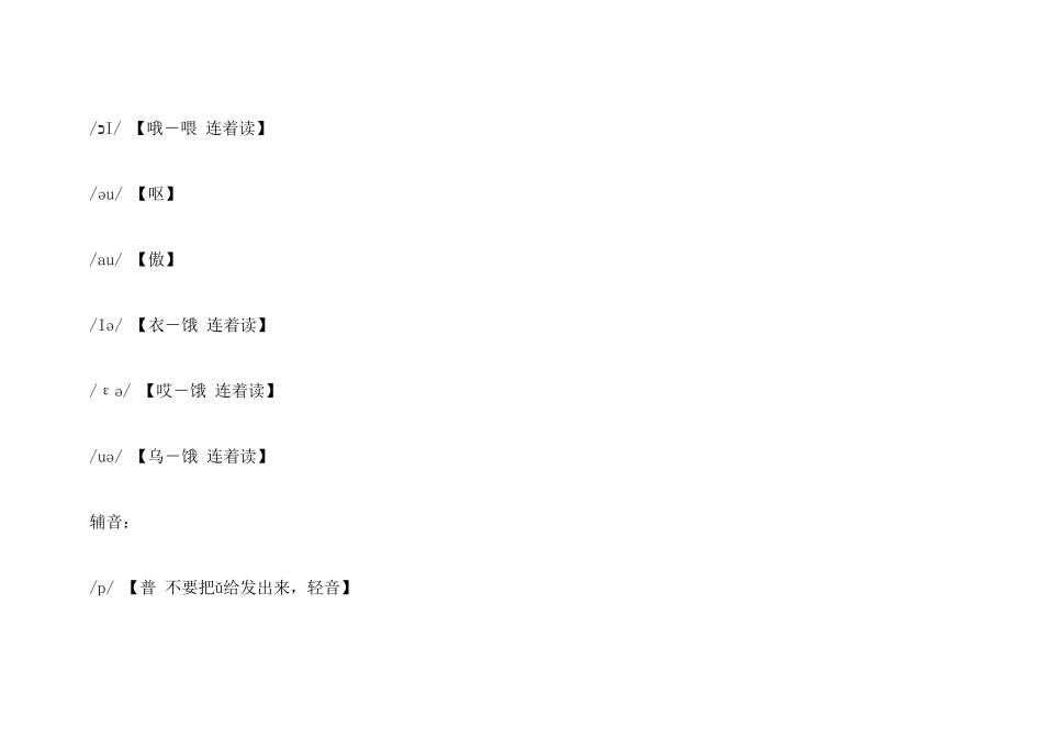 48个英语音标正确读法_第3页