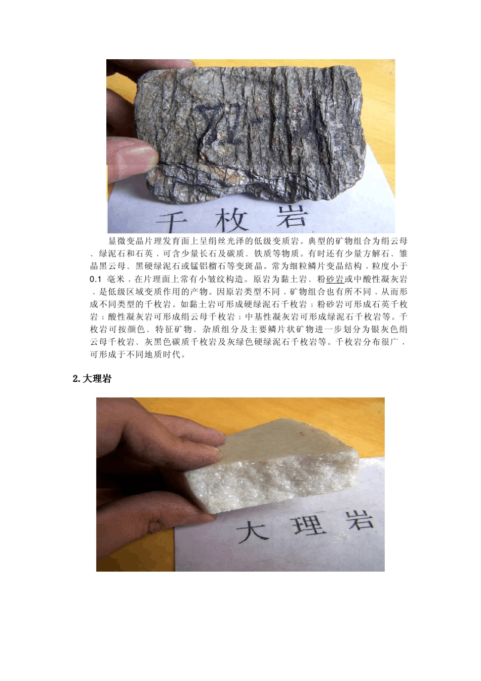 48种岩石照片及文字说明_第2页