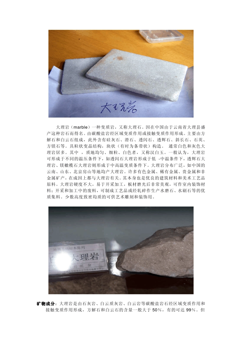 48种岩石照片及文字说明_第3页