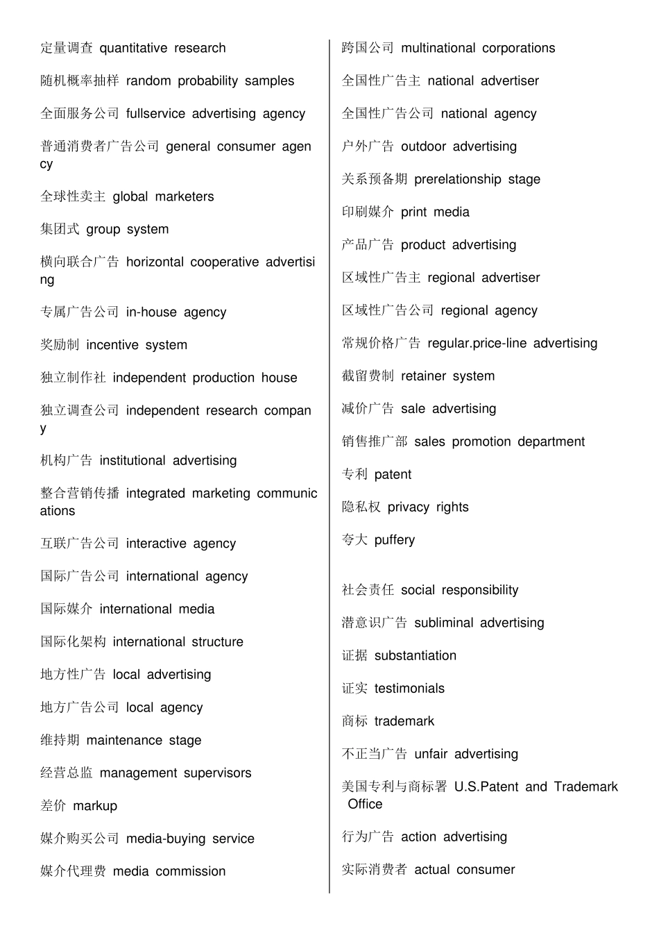 4A广告英语术语全解_第3页