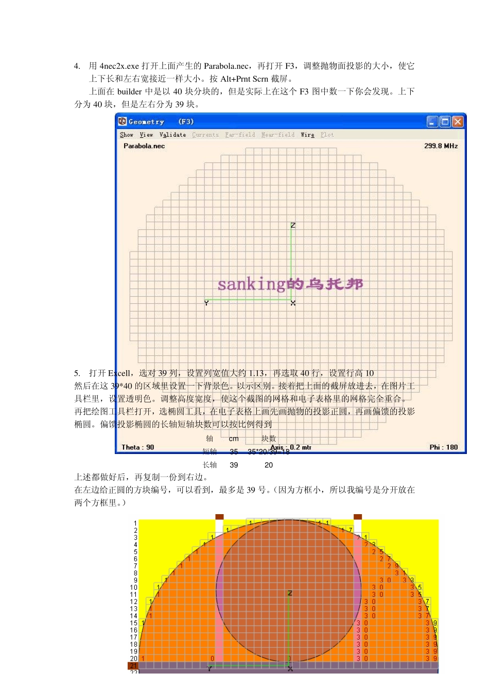 4nec2中偏馈(卫星锅)仿真的实现_第3页