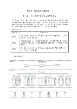 4现场组织管理机构