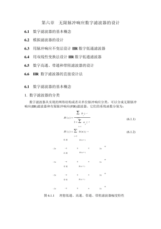4阶切比雪夫滤波器