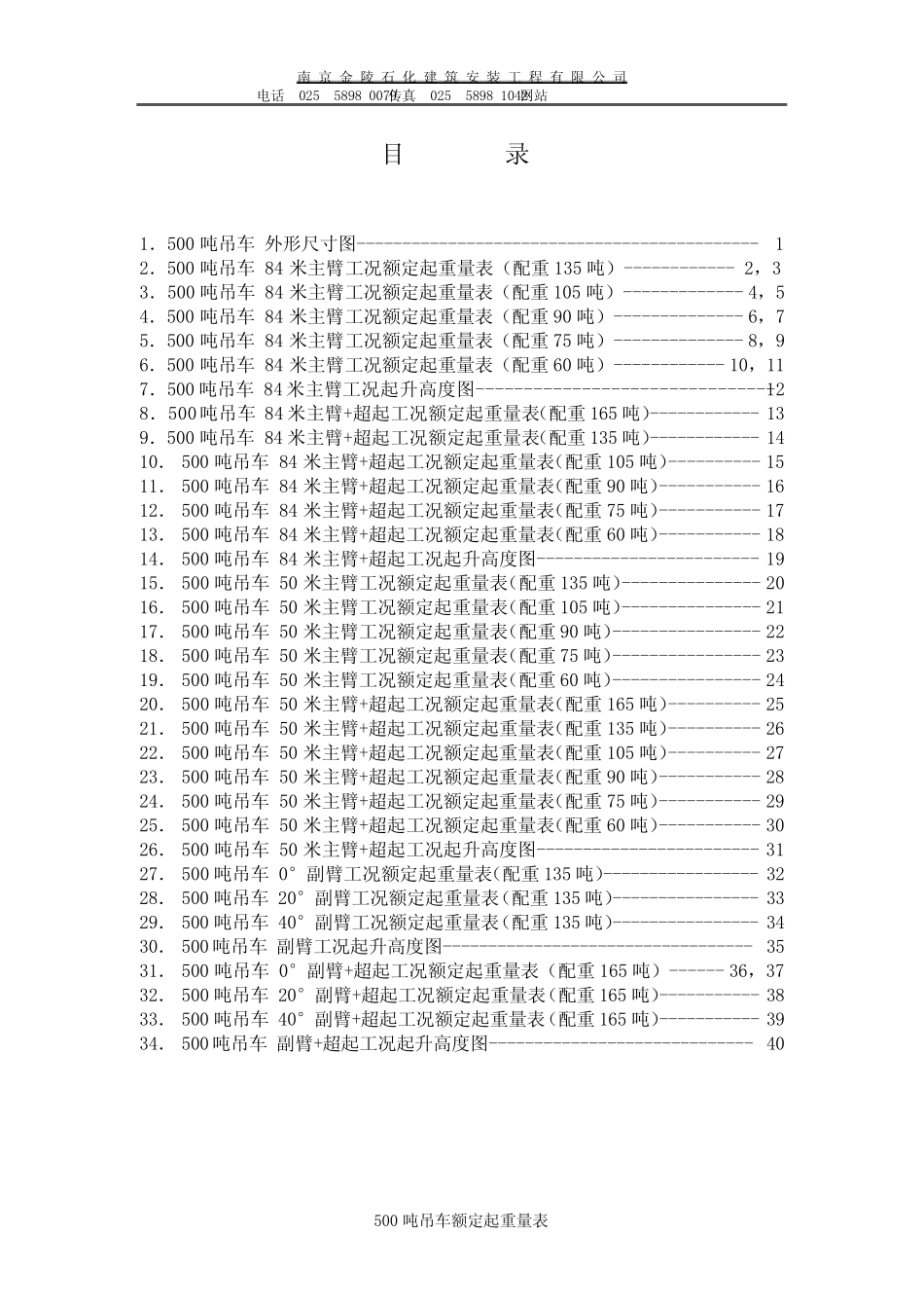 500t吊车性能表_第2页