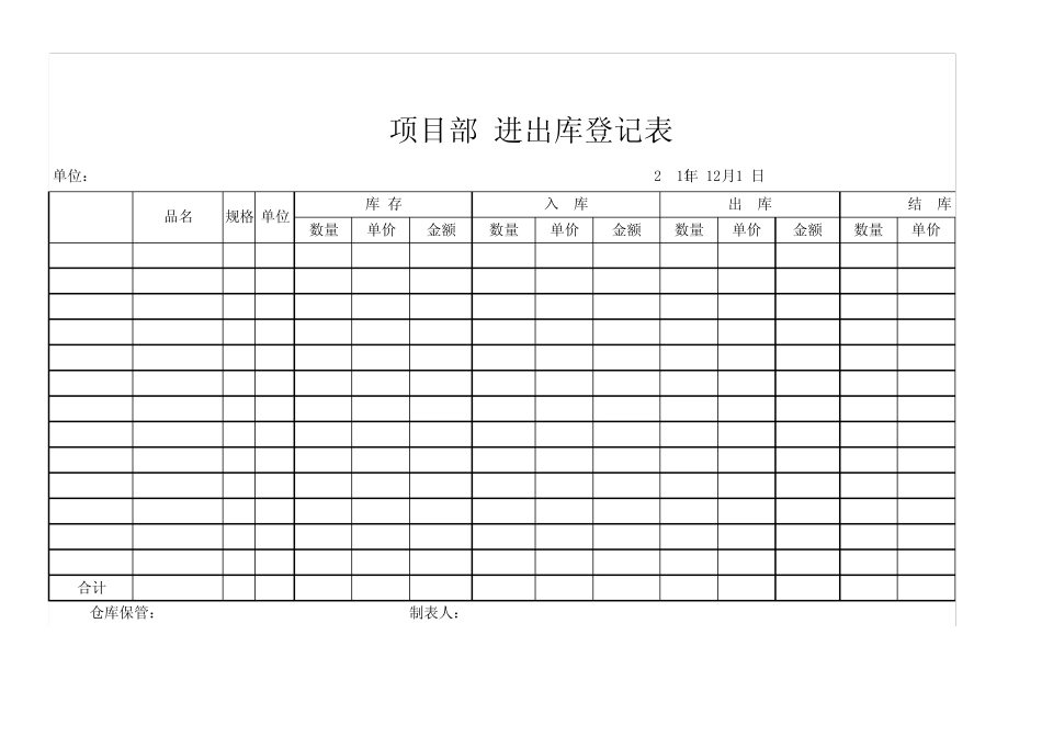5013仓库材料进出库表格_第3页
