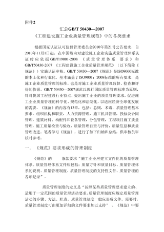 50430汇总各类要求