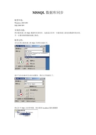 51CTO下载MSSQL数据库同步