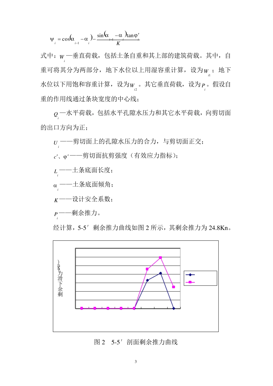 5米(m)挡土墙计算书_第3页