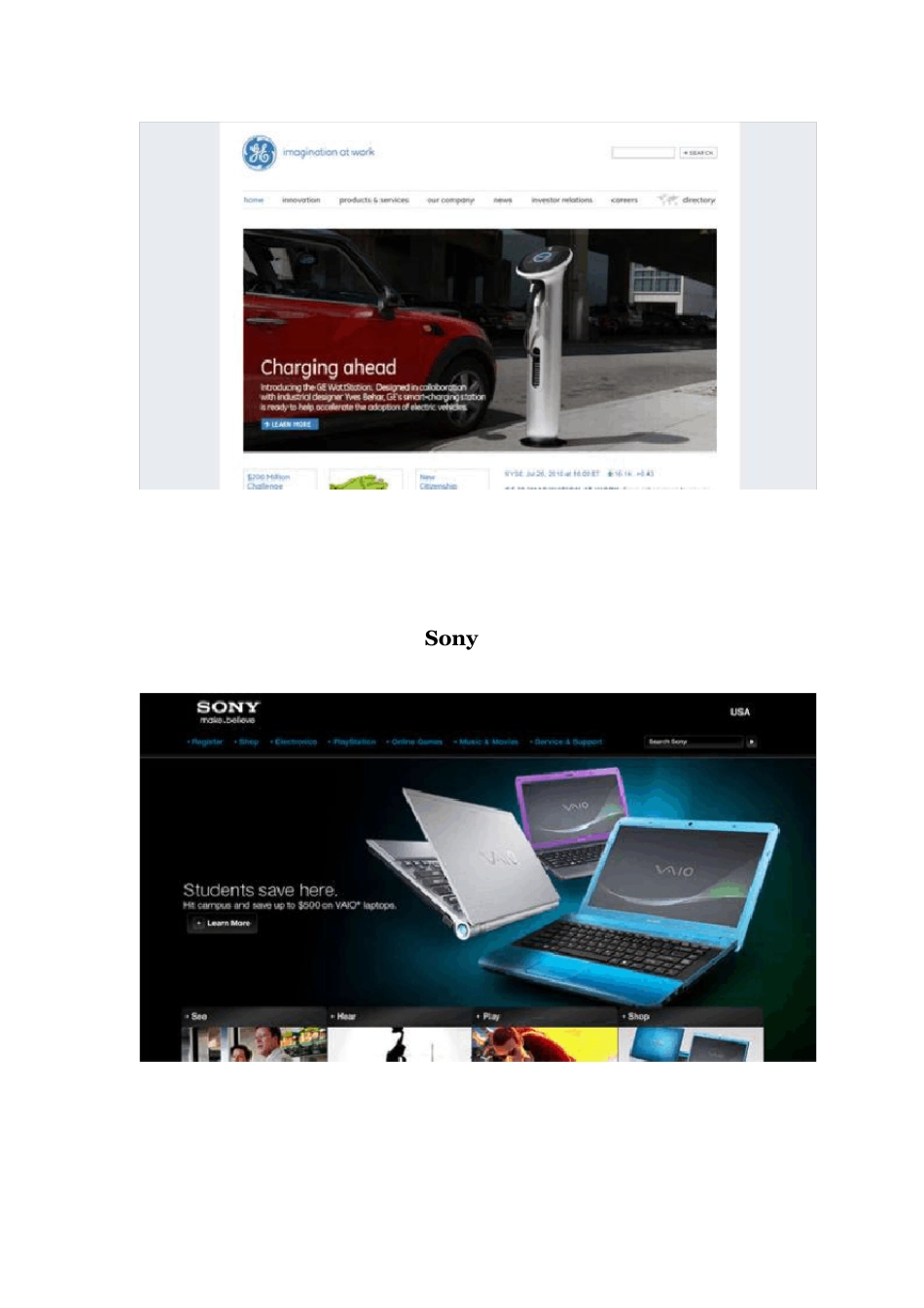 60个国外知名企业网站设计欣赏_第2页