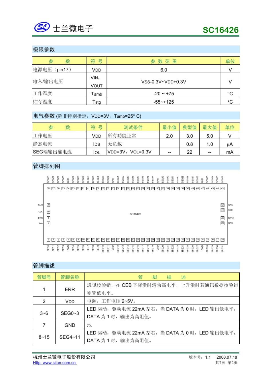64位LED静态驱动电路_第2页