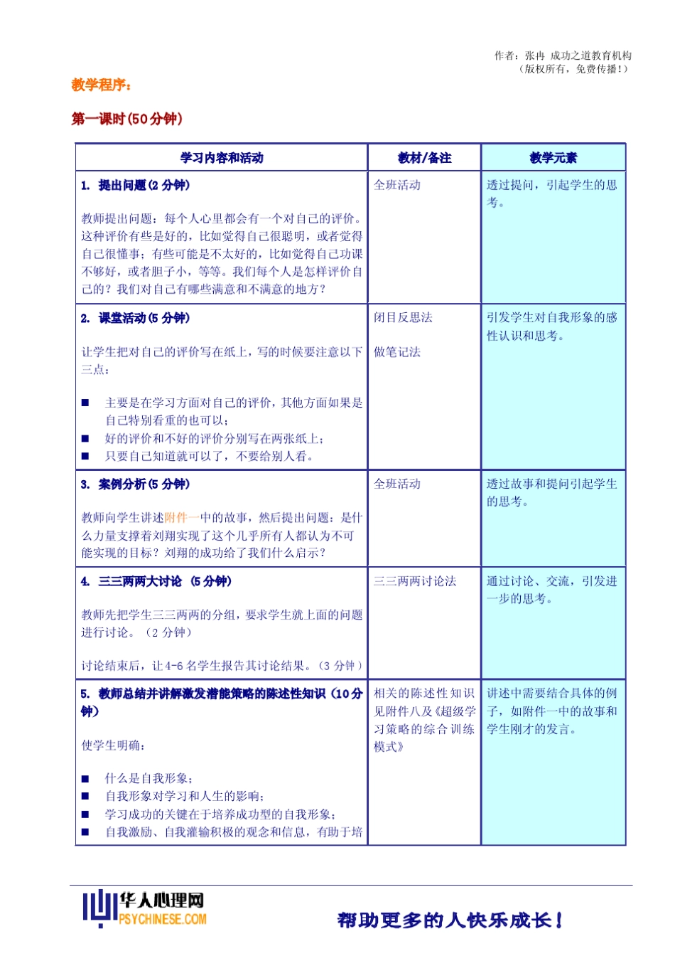 6S学习策略之激发学习潜能的策略训练教案_第3页