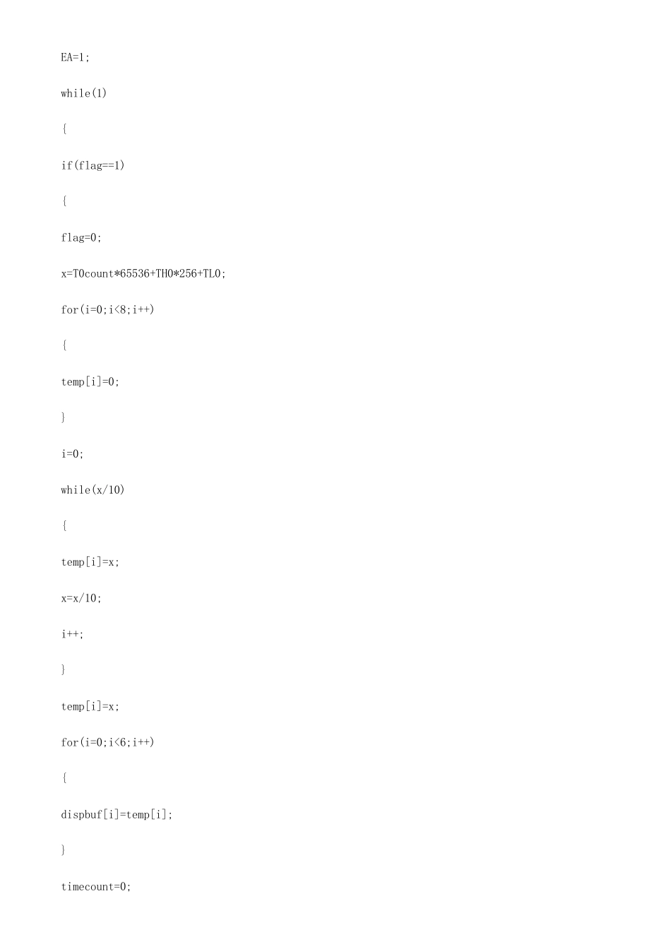6位数字显示频率计数器电路及51单片机源程序_第3页