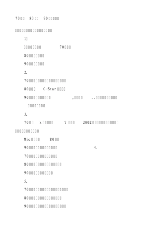 70后,80后,90后的区别!