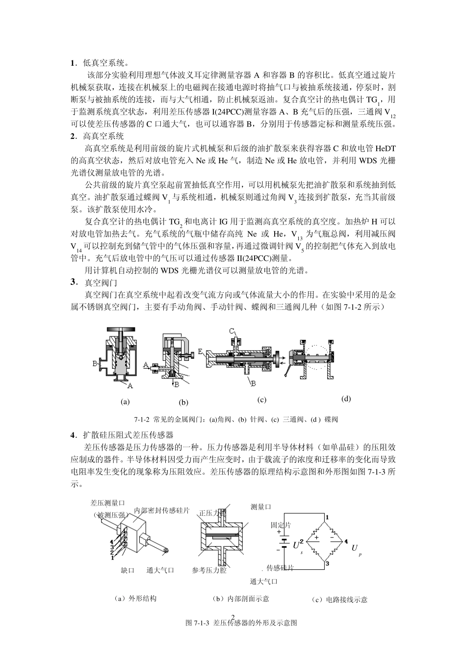 71真空获得与测量实验_第2页