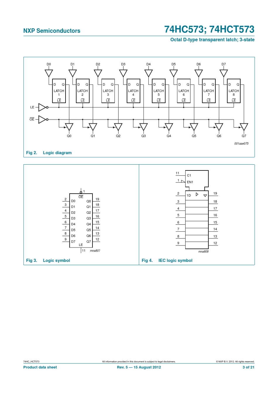 74HC573最新数据手册_第3页