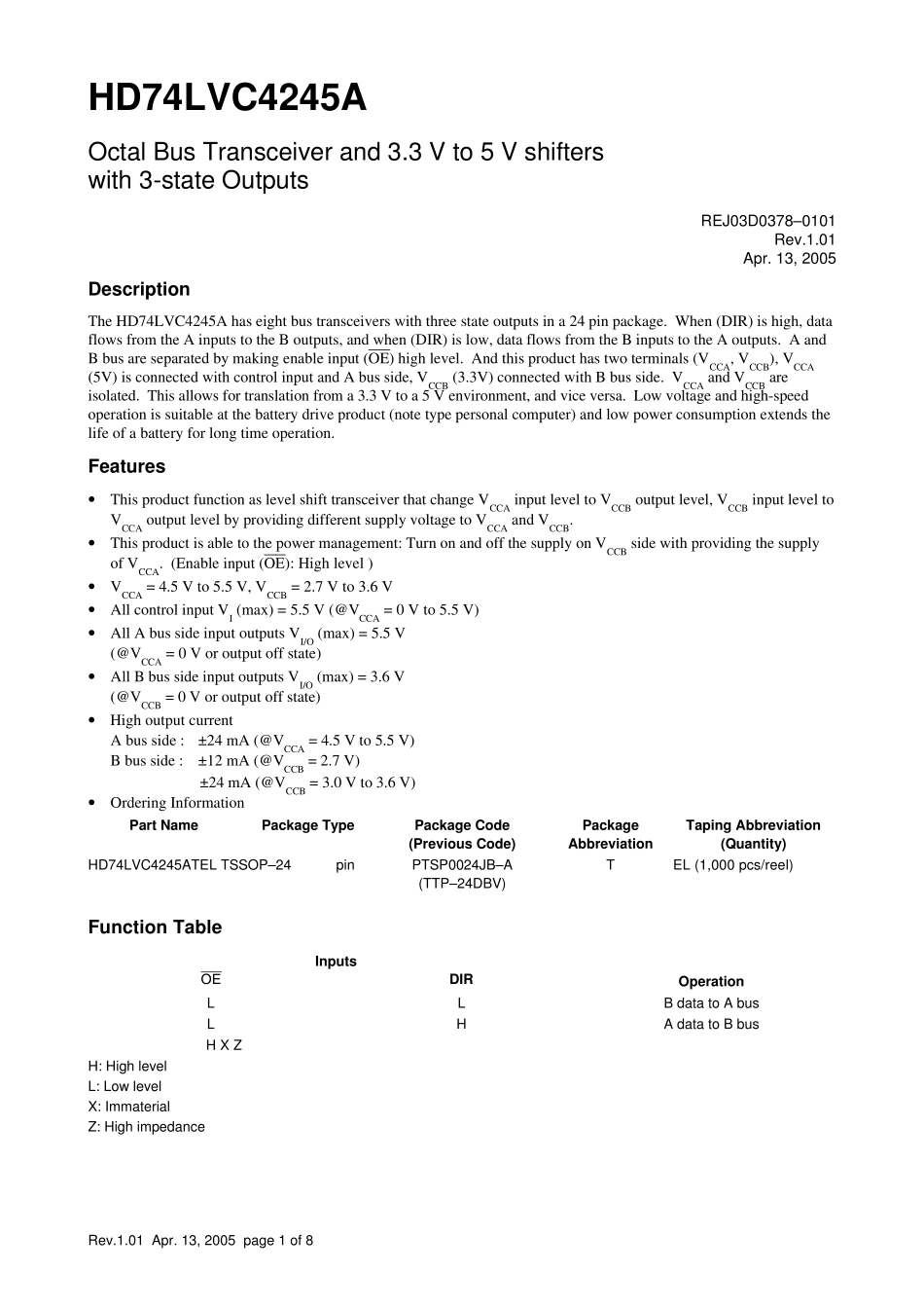 74LVC4245电平转换_第1页