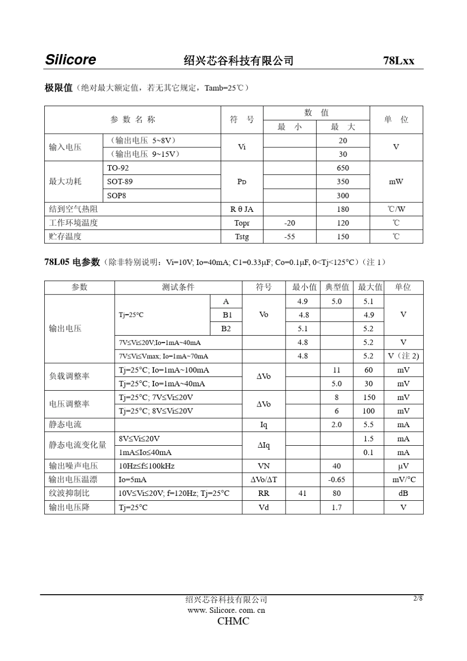 78L05规格书_第2页