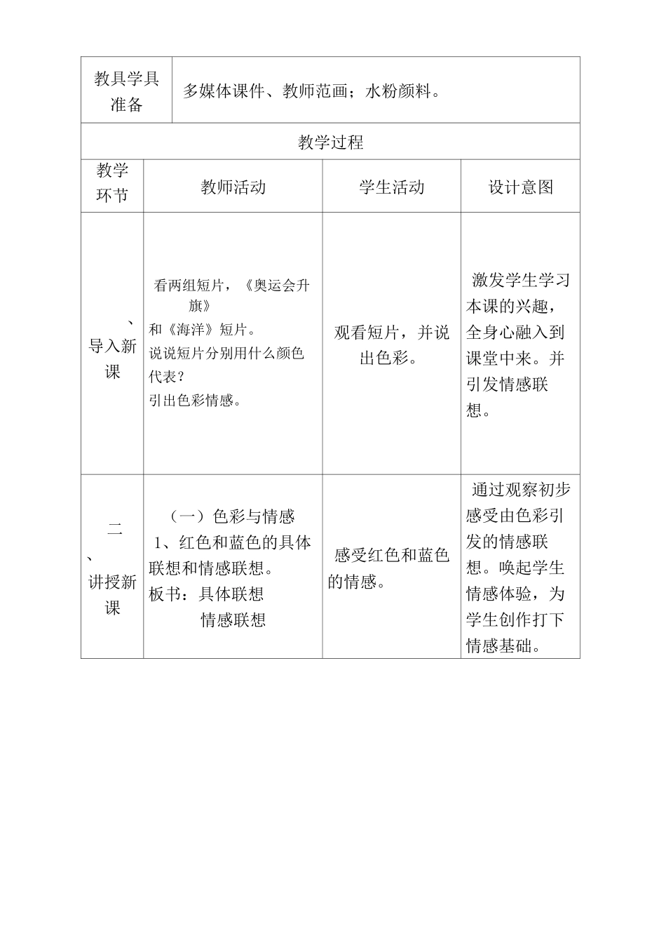 用色彩表达情感教案_第3页