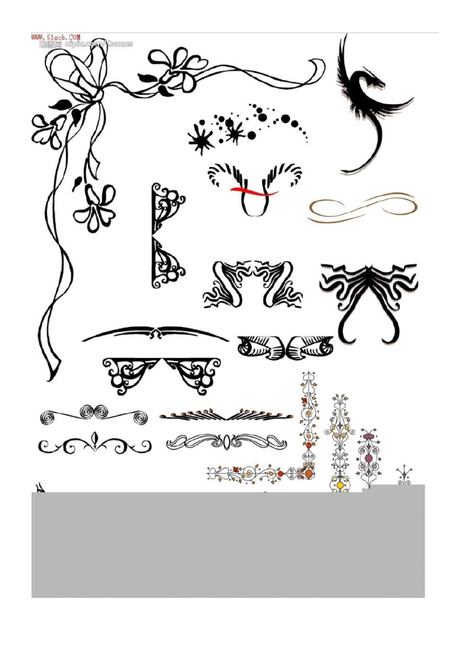 手抄报花边设计图案Doc_第3页