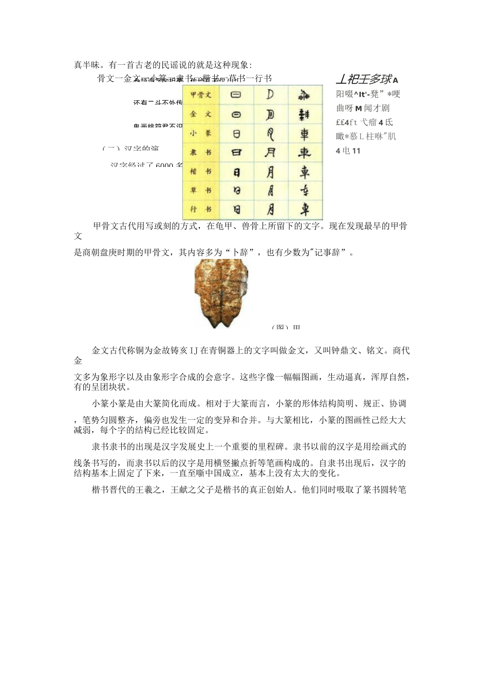 第二课 书画同源——汉字演变,教案_第3页